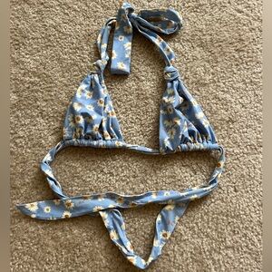 Billabong Blue Floral Bikini